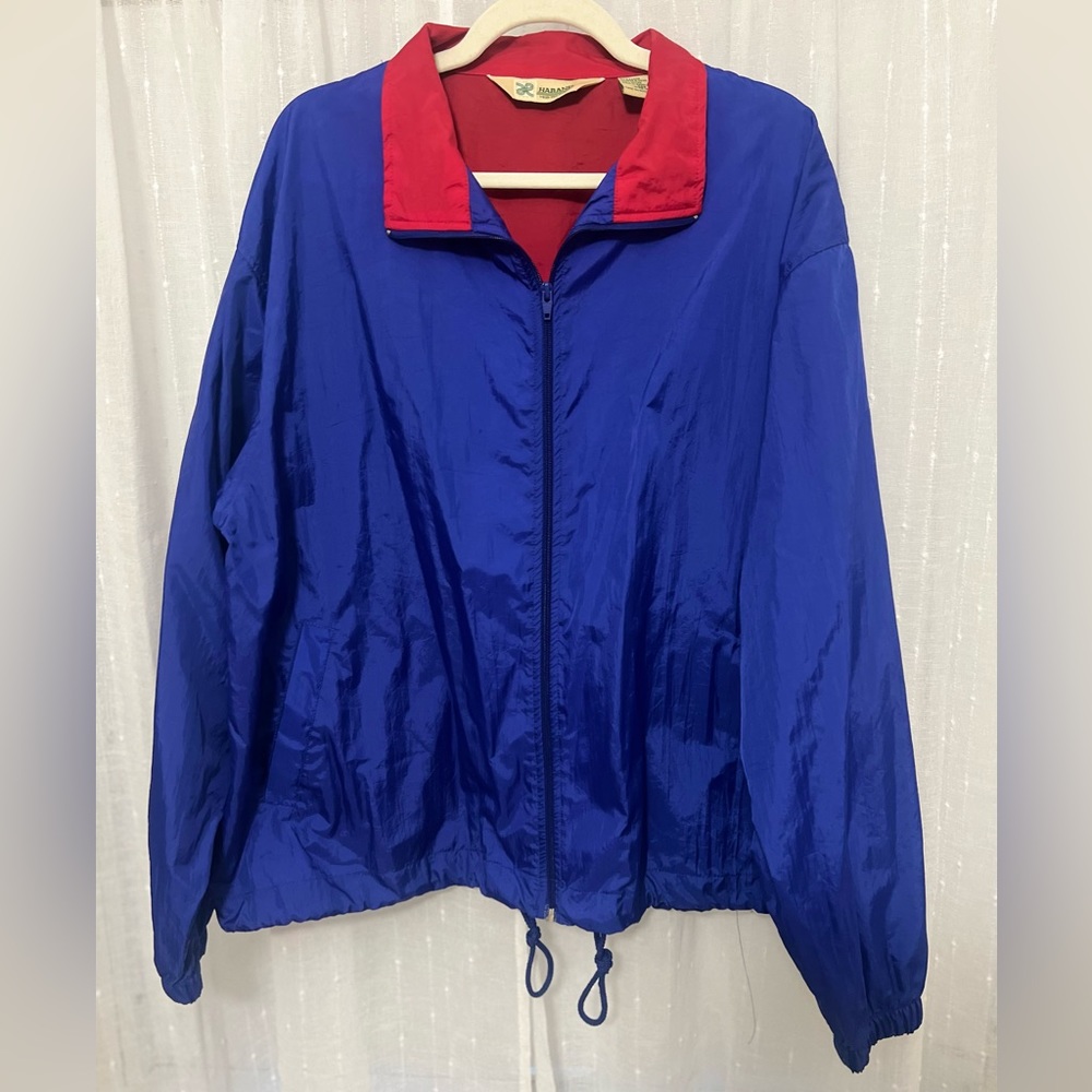 Vintage Haband Full Zip Windbreaker Size XL Unisex